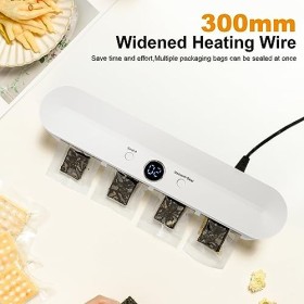 Machine sous vide alimentaire, mini appareils sous vide, cuisine et conservation, machine à sceller sous vide pour deux appli