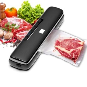 Cocoarm Machine à emballer sous vide alimentaire avec 15 sacs sous vide, machine automatique de stockage