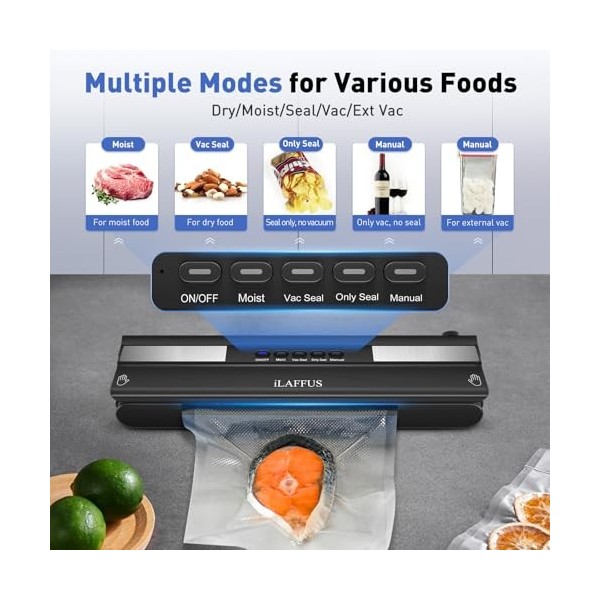 iLAFFUS Machine à emballer sous vide