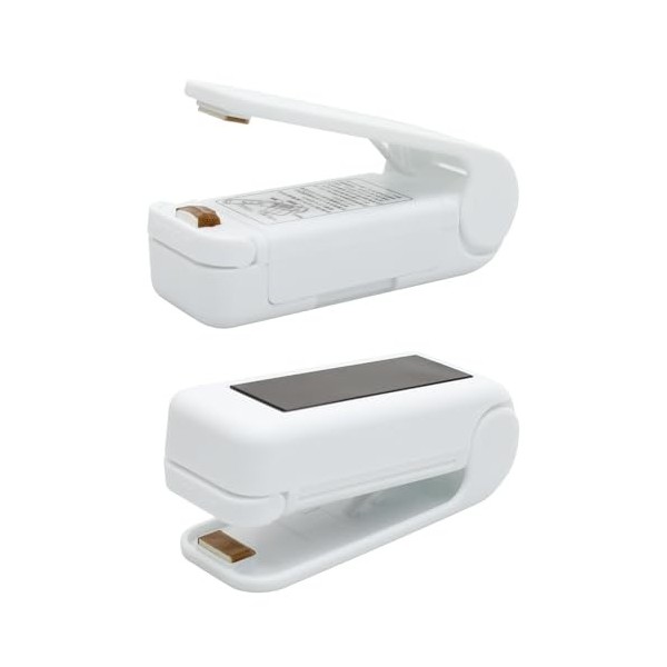 2 PièCes Mini Scelleuses De Sacs, Scelleuses De Sacs Portables, Scelleuses De Sacs à Chips Portables Pour Sacs En Plastique,