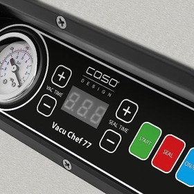 Caso, Cas vacuchef 77 Machine Sous Vide, 630 W, 77 L, Gris