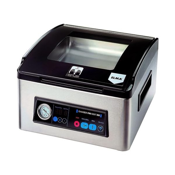 ELMA Chamber Pro Digit 300 Emballeur sous vide professionnel | Usage Intensif, Barre de Soudure de 30 cm, Permet dEmballer a