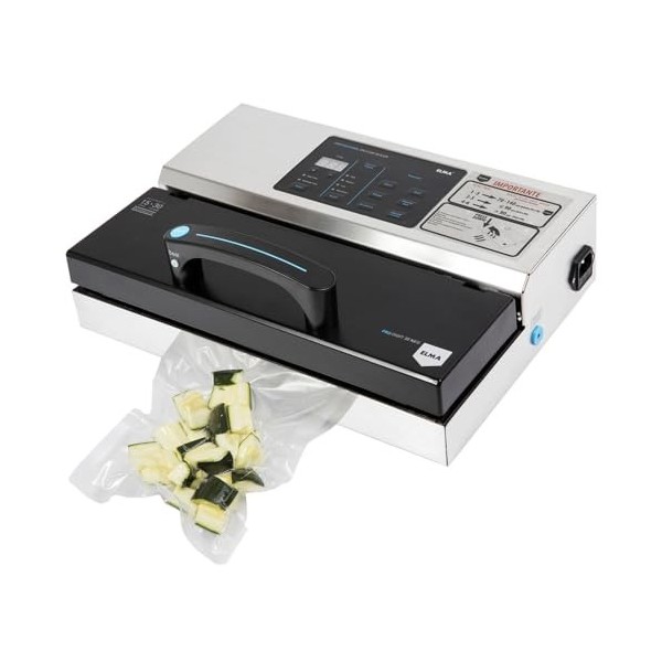 ELMA Machine demballage sous vide professionnelle Digit 30 Neo II, 10 sacs sous vide Aliments 20 x 30 cm inclus