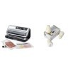 FoodSaver machine sous vide automatisé et professionnel avec compartiment de rangement & FSFSBS0024-050 Pack de 3 Bouchons he