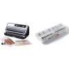 Foodsaver Ffs006X-01 Appareil de Mise Sous Vide + Foodsaver Fsr2802-I Rouleaux de Mise Sous Vide, Pour Machine Sous Vide Food