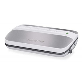 MACOM Forever Fresh VAC 6090 Machine sous vide automatique pour aliments avec porte-rouleau et pot de marinage