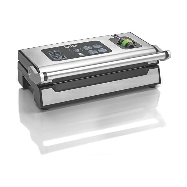 Laica VT3240 XPro Machine demballage sous vide professionnelle 22L/Min., comprend 2 rouleaux de 28 x 600 cm.