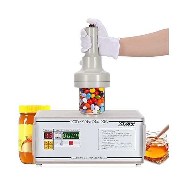 NEWTRY Scellant électromagnétique de machine de cachetage dinduction/machine de cachetage de feuille daluminium/machine de 