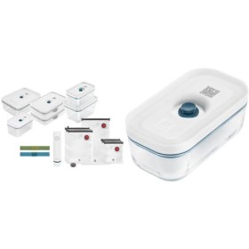 ZWILLING Kit de démarrage de Mise sous Vide Fresh & Save, en Verre, 16 unités, La Mer & Boîte Sous-Vide, Verre, La Mer, S