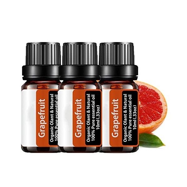 Skinetic Grapefruit Anti-Cellulite Oil - massage oil, body firming and tightening oil, Targeting Essential Oil for Waist Legs