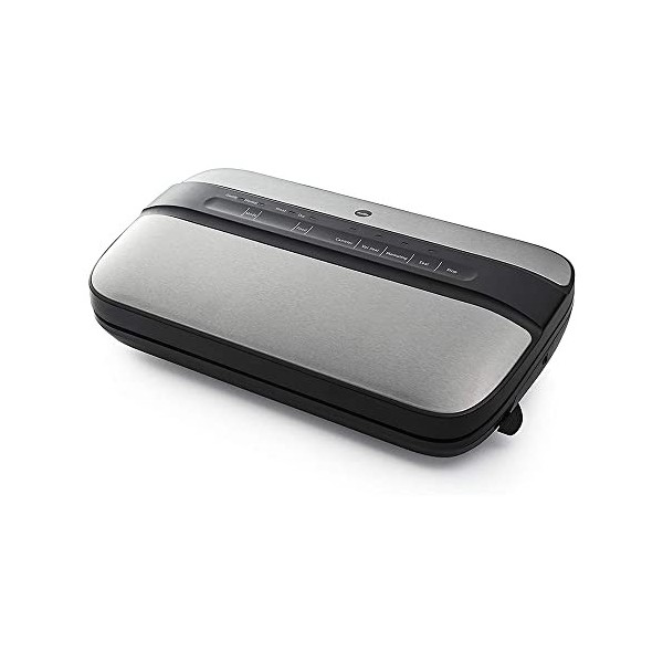 Wilfa MOOSE Appareil de mise sous-vide - avec un moteur performant de 120 watts, 5 sachets d’emballage et 1 rouleau de film i