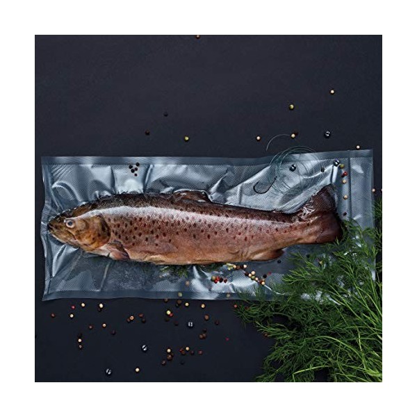 Wilfa MOOSE Appareil de mise sous-vide - avec un moteur performant de 120 watts, 5 sachets d’emballage et 1 rouleau de film i