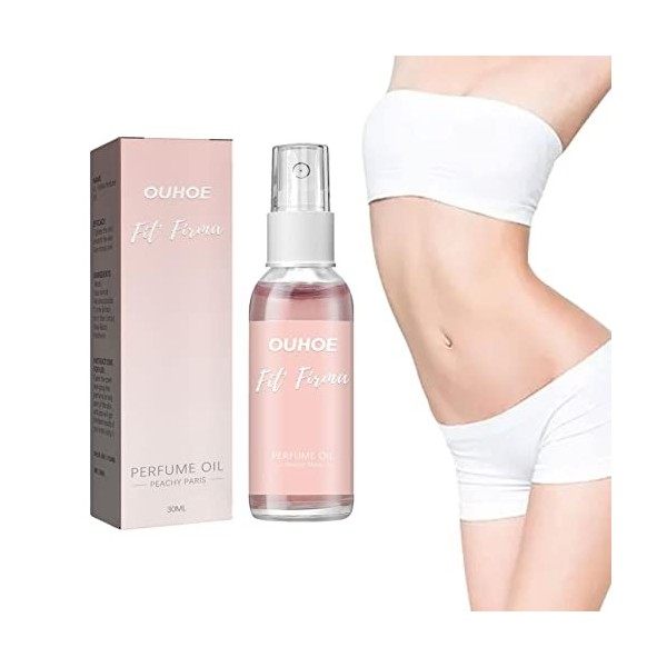 Huile de sueur pour lentraînement - 30ml Huile de Parfum Anti-Cellulite Body Shaper Chauffante | Huile amincissante sans cel