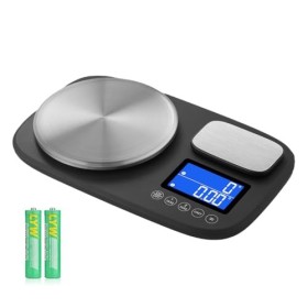 Lhdfyqt Balance de Cuisine, Balance de Precision 0.01g, Balance de Cuisine Numérique Double Plateforme, Balance de Cuisine Pr
