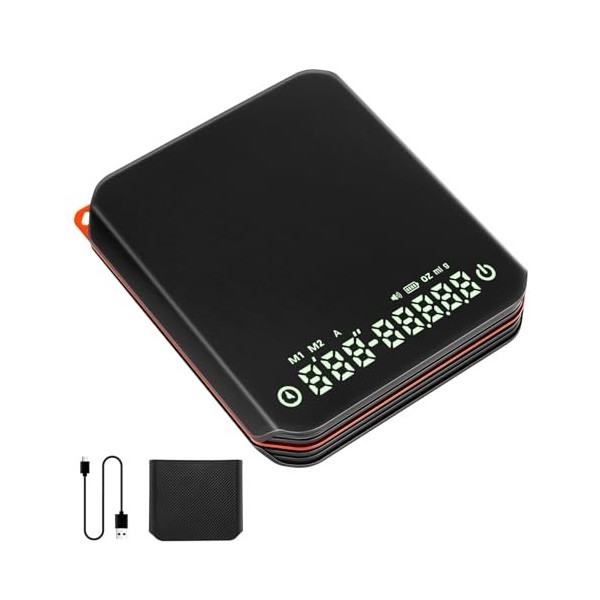 Balance Électronique à Café, Pèse-Café Numérique