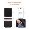 Balance Électronique à Café, Pèse-Café Numérique