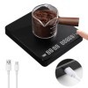OBEST Balance à café numérique avec minuterie, balance de cuisine électronique pour mesurer le poids des aliments, balance à 