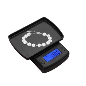VIFERR Mini balance de cuisine numérique portable de haute précision avec baie pour bijoux alimentaires