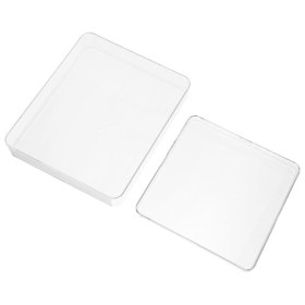 Alipis Lot de 2 plateaux en plastique pour balance de cuisine et bijoux