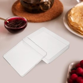 Alipis Lot de 2 plateaux en plastique pour balance de cuisine et bijoux