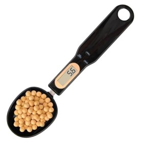 Cuillère Doseuse à Graduation, 0,1g - 500g, écran LCD, 4 unités de pesage, Balance Alimentaire Multifonctions de Cuisine, Con