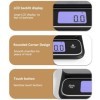 Balance de cuisine numérique avec plate-forme en acier inoxydable rechargeable 5 kg/0,1 g avec écran LCD rétroéclairé - Balan