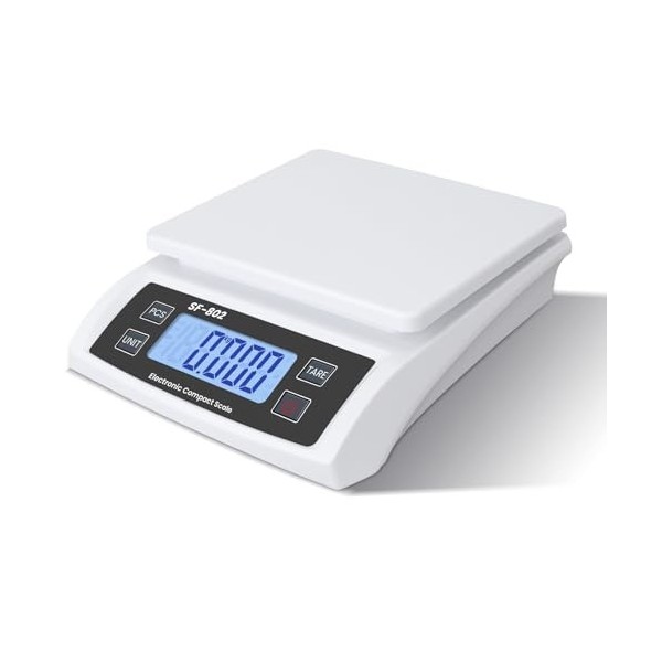 HWEVDHJ Balance de cuisine numérique 30 kg - Grande balance alimentaire pour la pâtisserie, la cuisine, le pain - Balance de 