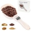 Cuillere Balance Digitale, 800 g/1g Cuillère de Mesure de Nourriture pour Animaux domestiques Balance de cuisine numérique av