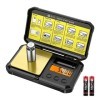 Ankilo Balance 0,01 g, mini balance numérique de poche avec poids Cal, balance alimentaire de voyage portable de haute précis