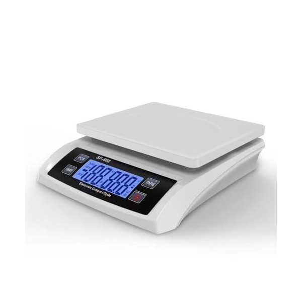 Balance Professionnelle Alimentaire, 30Kg Balance de Cuisine Rechargeable,Balance Alimentaire Haute Précision,Balance Cuisine