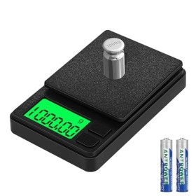 Balance de Precision 1000g x 0.01g Mini Balance de Précision Balance de Précision pour Bijoux Petite Balance de Bijoux pour L