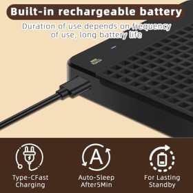 Suprbee Balance à Café Numérique avec Minuteur, Haute Précision 0.1 g, Électronique USB, Balance de Cuisine Avec Tapis Antidé
