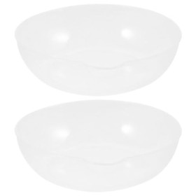 Lurrose Lot de 2 plateaux de pesée pour nourriture - Bateaux de pesage numériques - Mini balance alimentaire