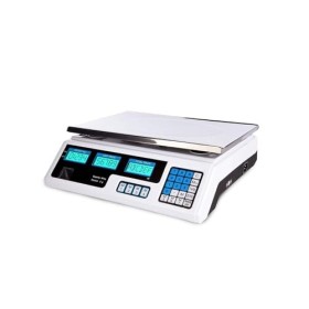 SQUADO Balance électronique numérique professionnelle de banc alimentaire plat en acier inoxydable et écran LCD