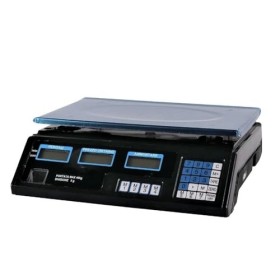 SQUADO Balance électronique numérique professionnelle de banc alimentaire plat en acier inoxydable et écran LCD