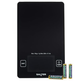 Salter Échelle de cuisine haute capacité - Capacité de 10 kg, grand écran numérique, fonction supplémentaire et poids zéro, m