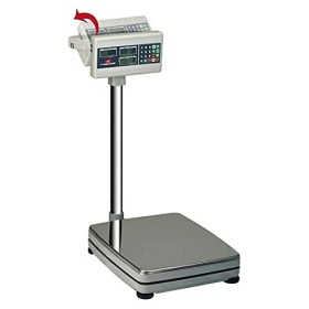 Lacor 61700 Balance Électronique avec Socle Carré 150 Kilos