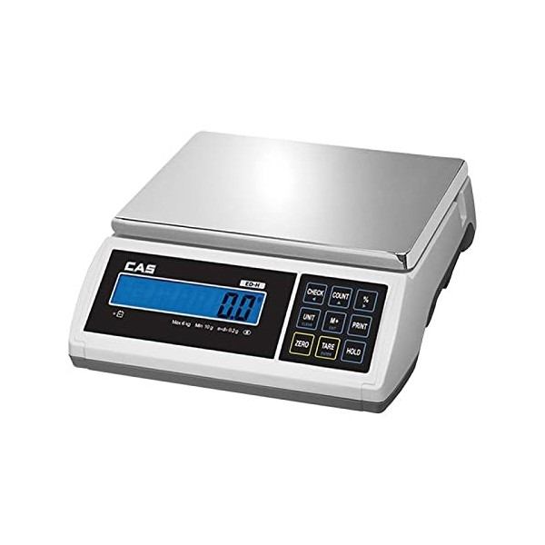 CAS 859735 Balance en acier inoxydable 030 kg/1,0 g 11 x 35 x 33 cm