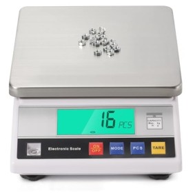 CGOLDENWALL 3-10kg Balance Numérique de Haute Précision 0.1g Analytique Électronique Balance de Laboratoire Industrie avec Fo