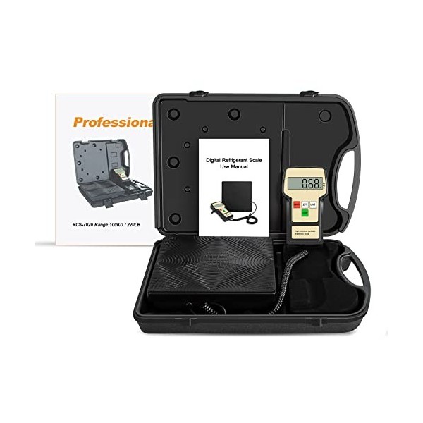 Therm La Mode Balance de réfrigérant électronique Balance de récupération de charge sans fil pour boîtier portatif à distance