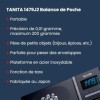 TANITA 1479J2 Balance Numérique de Précision Professionnelle - Compacte - Facilité et Portabilité - Capacité : 200 g. Précisi