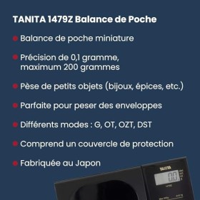 TANITA Professional-Mini Digital Scale 1479Z