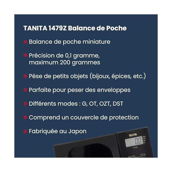 TANITA Professional-Mini Digital Scale 1479Z