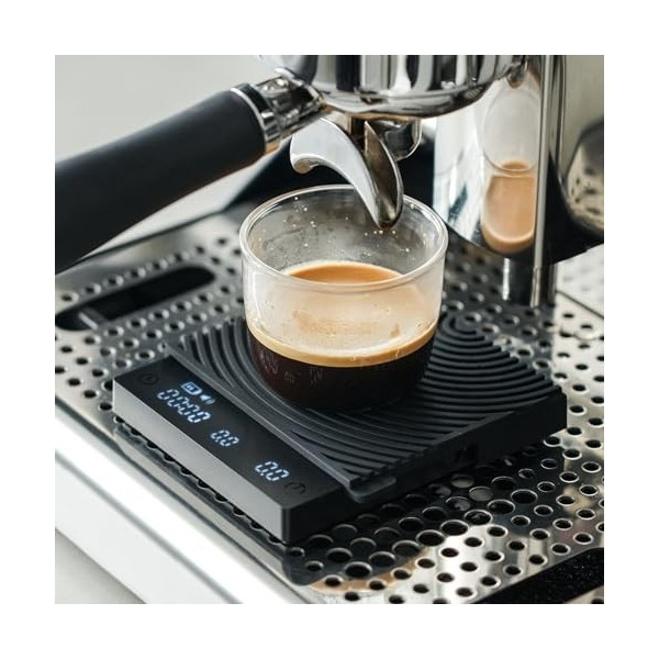 Timemore Digital Mini balance de cuisine, balance à café avec minuterie, espresso balance avec minuterie 2000 gr café, thé, n