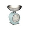 Living Nostalgia Kitchencraft Balance de Cuisine Mécanique, Sauge Anglaise, 25 X 25 X 30 cm