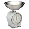 Living Nostalgia Kitchencraft Balance de Cuisine Mécanique, Sauge Anglaise, 25 X 25 X 30 cm