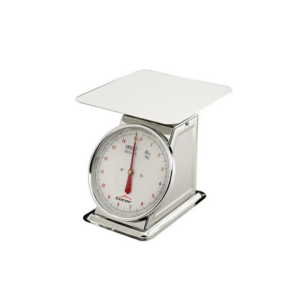 Lacor 61715 Balance Mécanique avec Plateau Plat 15 Kilos