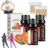 3PCS Grapefruit Cellulite-Targeting Essential Oil for Body, Grapefruit Essential Oil for Cellulite, Anti Cellulite Massage Oi