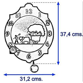 Imex El Zorro Le Renard 11303 Balance Montre yuntas de bœufs 374 x 312 mm