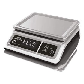 LITTLE BALANCE 8213 LBP 50 Professional - Balance professionnelle - 50 kg / 5g - Fonctionne sur batterie, sans piles, Blc/Noi